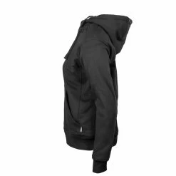 Dames Hoodie Panda - Zwart -Bescherming Voor Motorrijden Winkel GMSDamenHoodiePanda schwarz 4