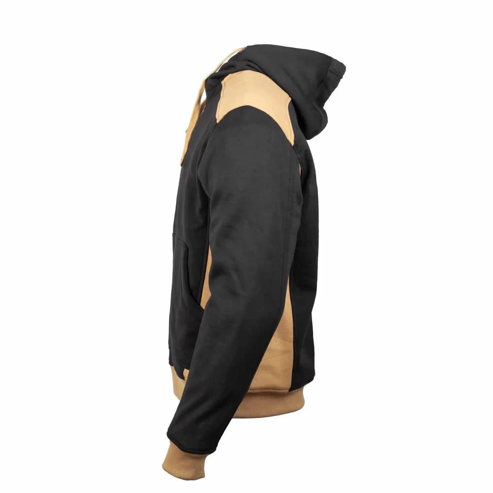 Hoody Grizzly - Zwart-beige 4 Hoody Grizzly - Zwart-beige - Afbeelding 2