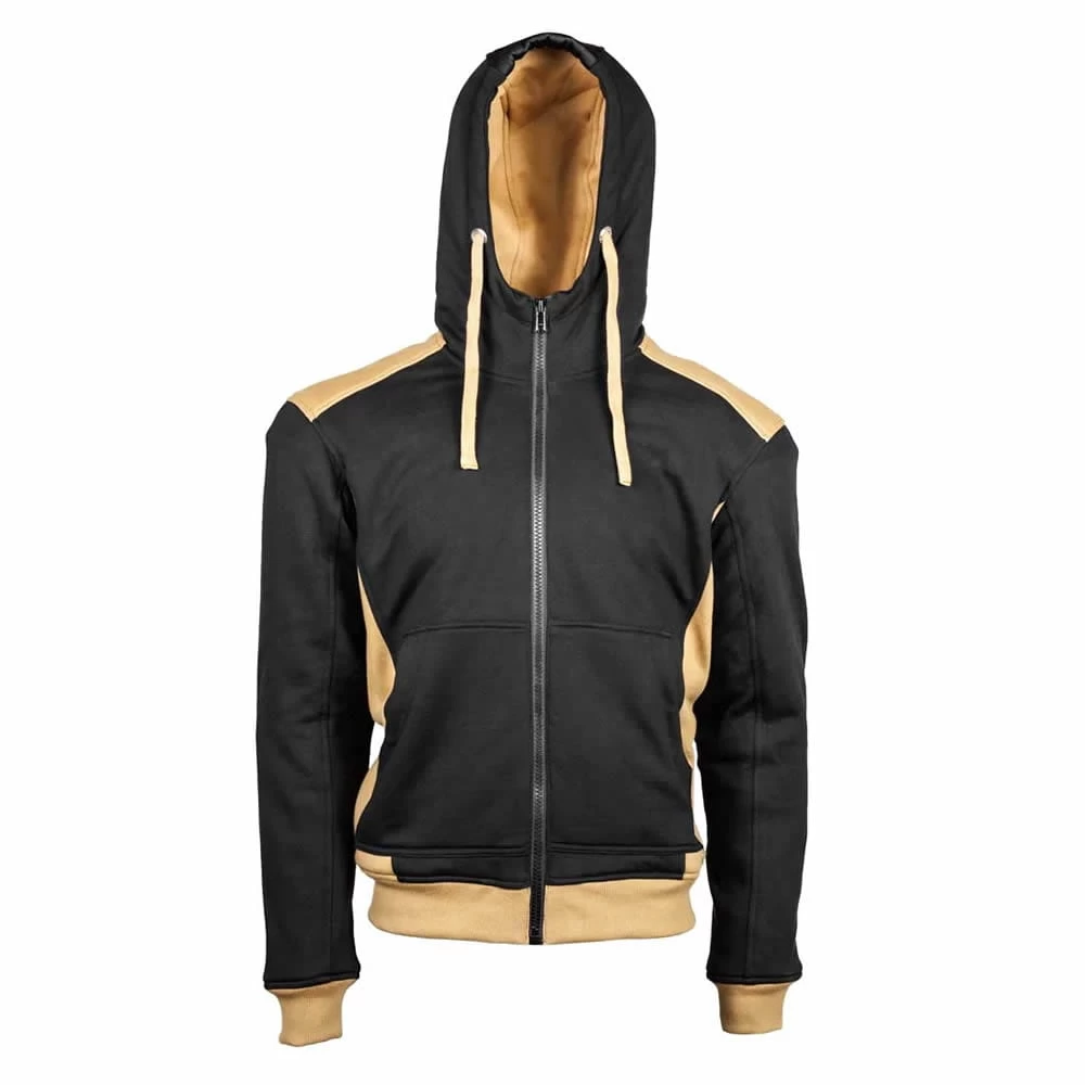 Hoody Grizzly - Zwart-beige 6 Hoody Grizzly - Zwart-beige - Afbeelding 4