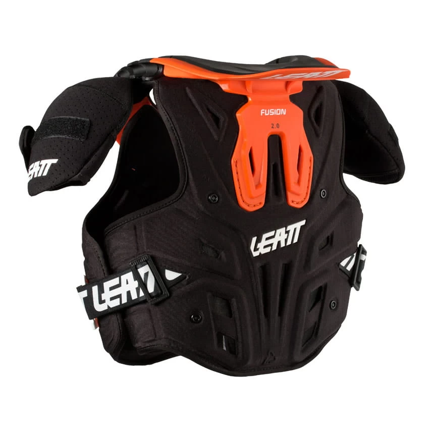 LEATT Borstbeschermer 2.0 Jr Oranje 2XL 4 LEATT Borstbeschermer 2.0 Jr Oranje 2XL - Afbeelding 2