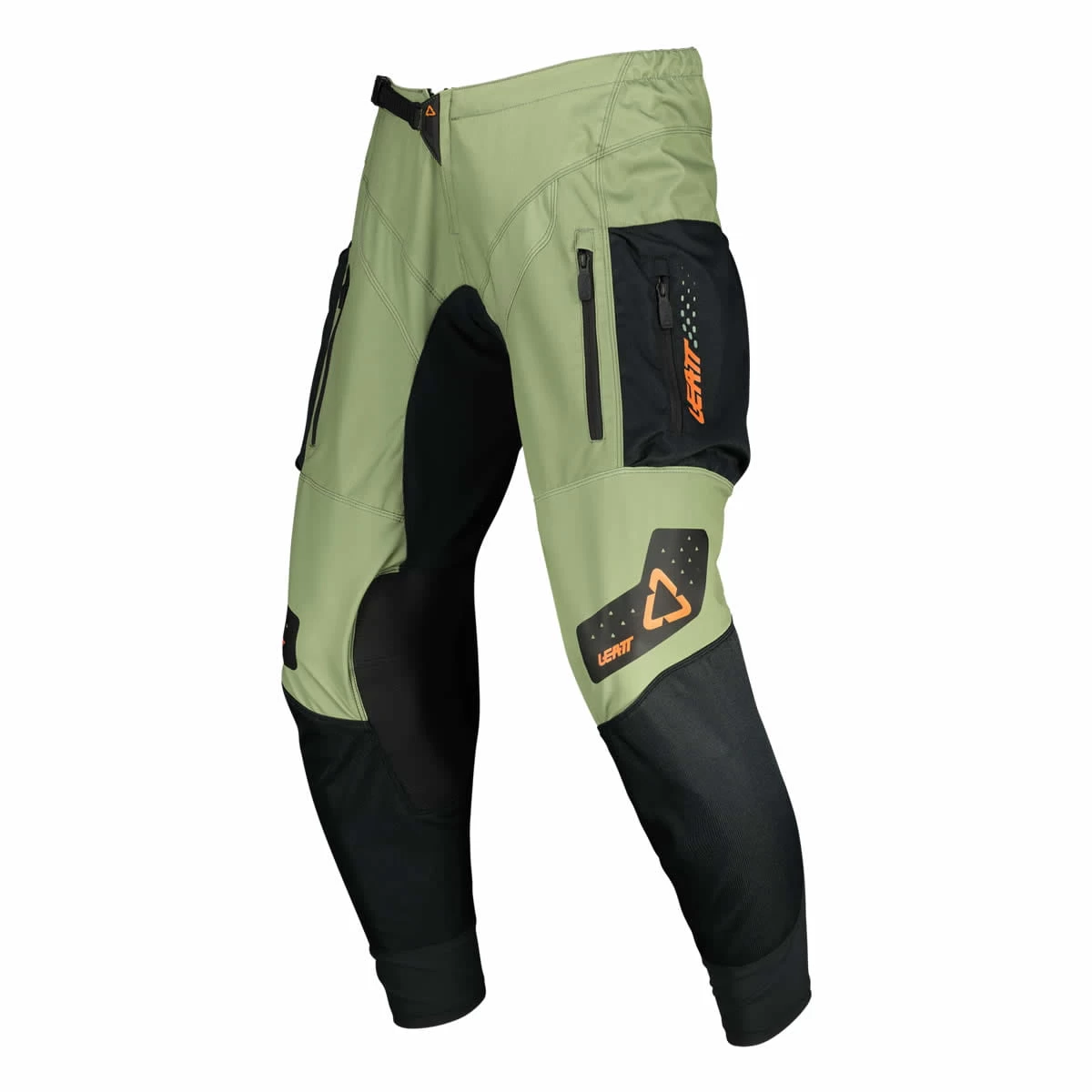 LEATT Moto 4.5 Enduro Broek - Cactus Olijf 4 LEATT Moto 4.5 Enduro Broek - Cactus Olijf - Afbeelding 2