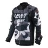 LEATT Jas 4.5 X-Flow - Camo Zwart-grijs-zwart -Bescherming Voor Motorrijden Winkel LEATTJacke4 5X Flow Camoschwarz grau schwarz 1
