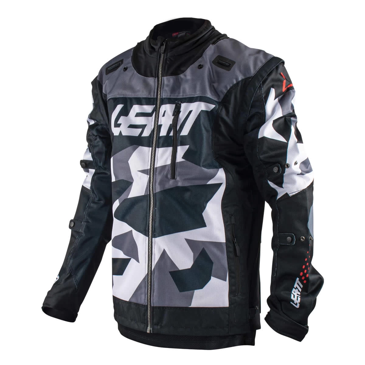 LEATT Jas 4.5 X-Flow - Camo Zwart-grijs-zwart
