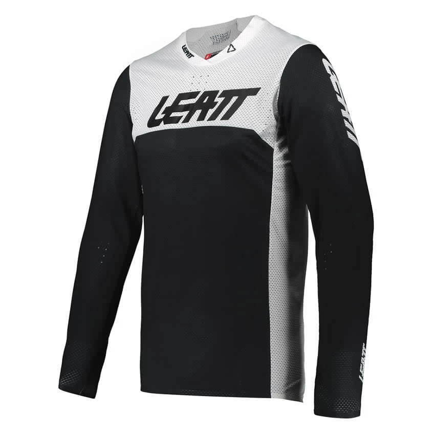 LEATT Jersey 5.5 UltraWeld - Zwart-wit 4 LEATT Jersey 5.5 UltraWeld - Zwart-wit - Afbeelding 2