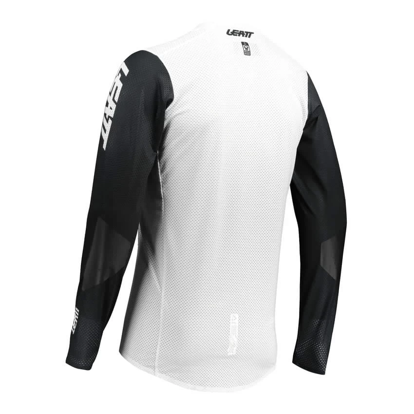 LEATT Jersey 5.5 UltraWeld - Zwart-wit 6 LEATT Jersey 5.5 UltraWeld - Zwart-wit - Afbeelding 4