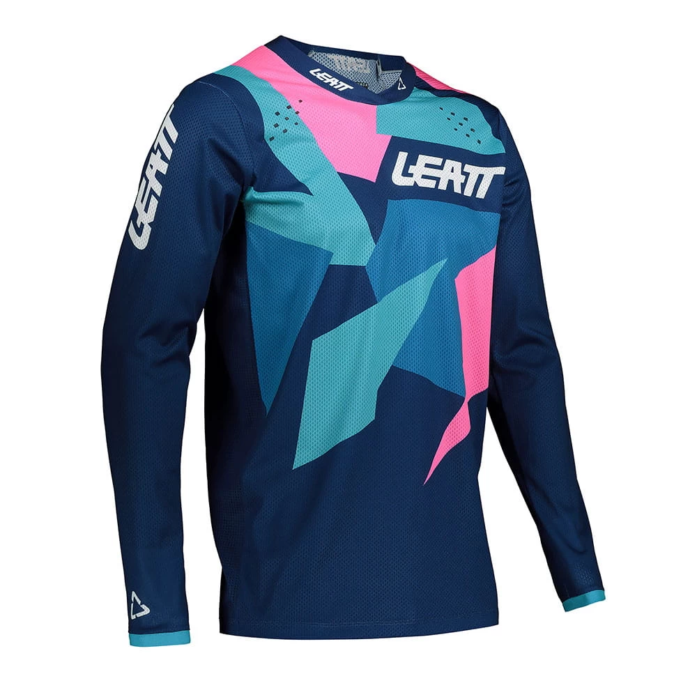 LEATT Jersey Moto 4.5 Lite - Blauw-roze 4 LEATT Jersey Moto 4.5 Lite - Blauw-roze - Afbeelding 2