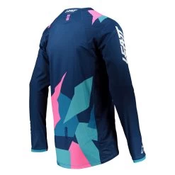 LEATT Jersey Moto 4.5 Lite - Blauw-roze 8 LEATT Jersey Moto 4.5 Lite - Blauw-roze -Bescherming Voor Motorrijden Winkel LEATTJerseyMoto4 5Lite blau pink 3