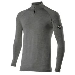 SIXS TS13 Merino Functioneel T-shirt Met Lange Mouwen - Grijs V2