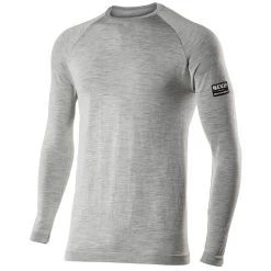 SIXS TS2 Merino Functioneel T-shirt Met Lange Mouwen - Grijs