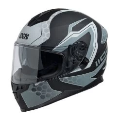 IXS 1100 2.2 Motorfietshelm - Zwart Mat-grijs