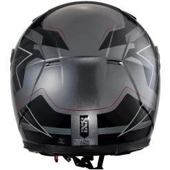 IXS 135 KID 2.0 Helm - Grijs-zwart-rood -Bescherming Voor Motorrijden Winkel iXS135KID2 0Helm grau schwarz rot 5