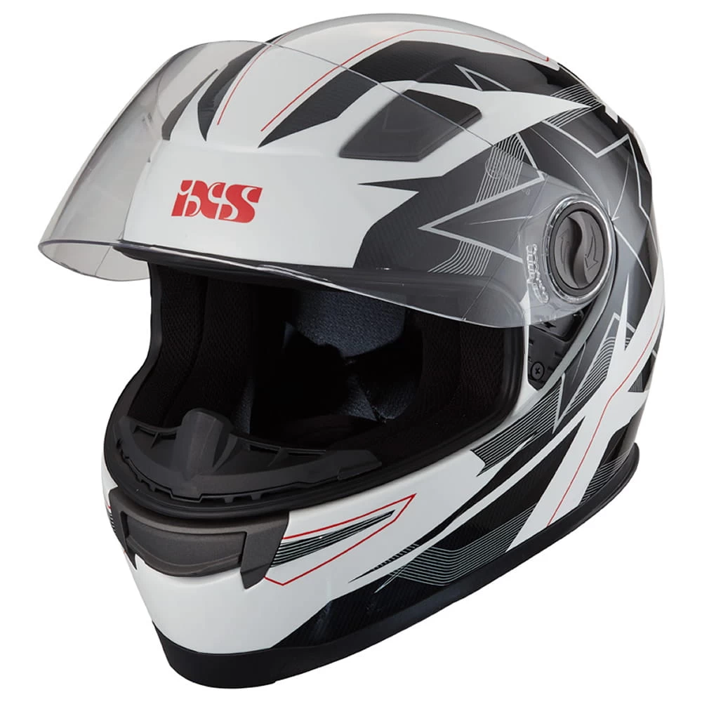 IXS 135 KID 2.0 Helm - Wit-zwart-rood 5 IXS 135 KID 2.0 Helm - Wit-zwart-rood - Afbeelding 3