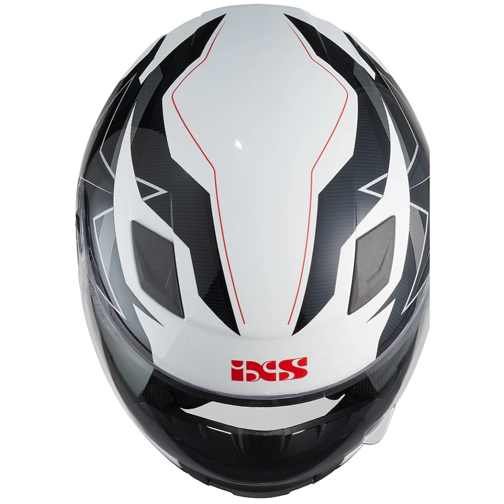 IXS 135 KID 2.0 Helm - Wit-zwart-rood 6 IXS 135 KID 2.0 Helm - Wit-zwart-rood - Afbeelding 4