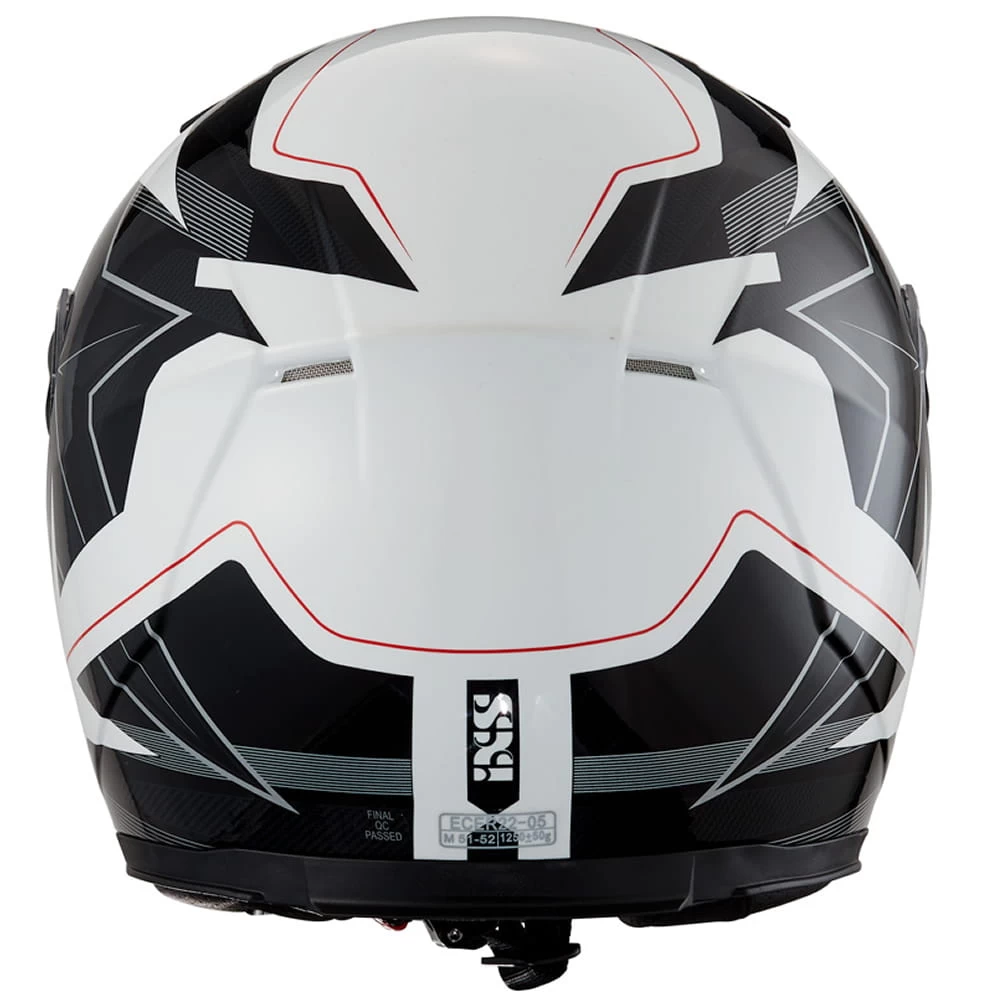 IXS 135 KID 2.0 Helm - Wit-zwart-rood 7 IXS 135 KID 2.0 Helm - Wit-zwart-rood - Afbeelding 5
