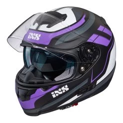 IXS 215 2.0 Motorfietshelm Mat Zwart Paars -Bescherming Voor Motorrijden Winkel iXS2152 0Motorradhelmmatteblackviolett 5