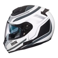 IXS 215 2.0 Motorfietshelm Mat Wit Grijs -Bescherming Voor Motorrijden Winkel iXS2152 0Motorradhelmmattewhitegrey 2