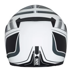 IXS 215 2.0 Motorfietshelm Mat Wit Grijs -Bescherming Voor Motorrijden Winkel iXS2152 0Motorradhelmmattewhitegrey 3