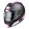 IXS 215 2.1 Motorhelm Mat Zwart Wit Roze -Bescherming Voor Motorrijden Winkel iXS2152 1Motorradhelmmatteblackwhitepink 1