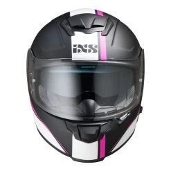 IXS 215 2.1 Motorhelm Mat Zwart Wit Roze -Bescherming Voor Motorrijden Winkel iXS2152 1Motorradhelmmatteblackwhitepink 2