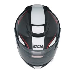 IXS 315 2.1 Motorhelm Zwart Wit Rood -Bescherming Voor Motorrijden Winkel iXS3152 1Motorradhelmblackwhitered 4