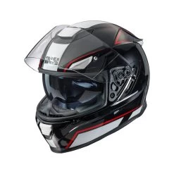 IXS 315 2.1 Motorhelm Zwart Wit Rood -Bescherming Voor Motorrijden Winkel iXS3152 1Motorradhelmblackwhitered 5
