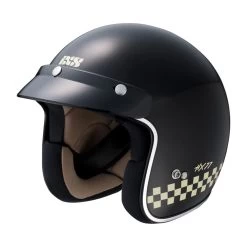 IXS 77 2.0 Jet Helm Zwart Ivoor