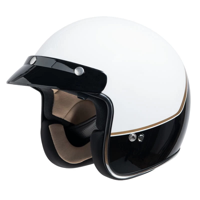 IXS 77 2.2 Jet Helm Wit Zwart Goud 3 IXS 77 2.2 Jet Helm Wit Zwart Goud