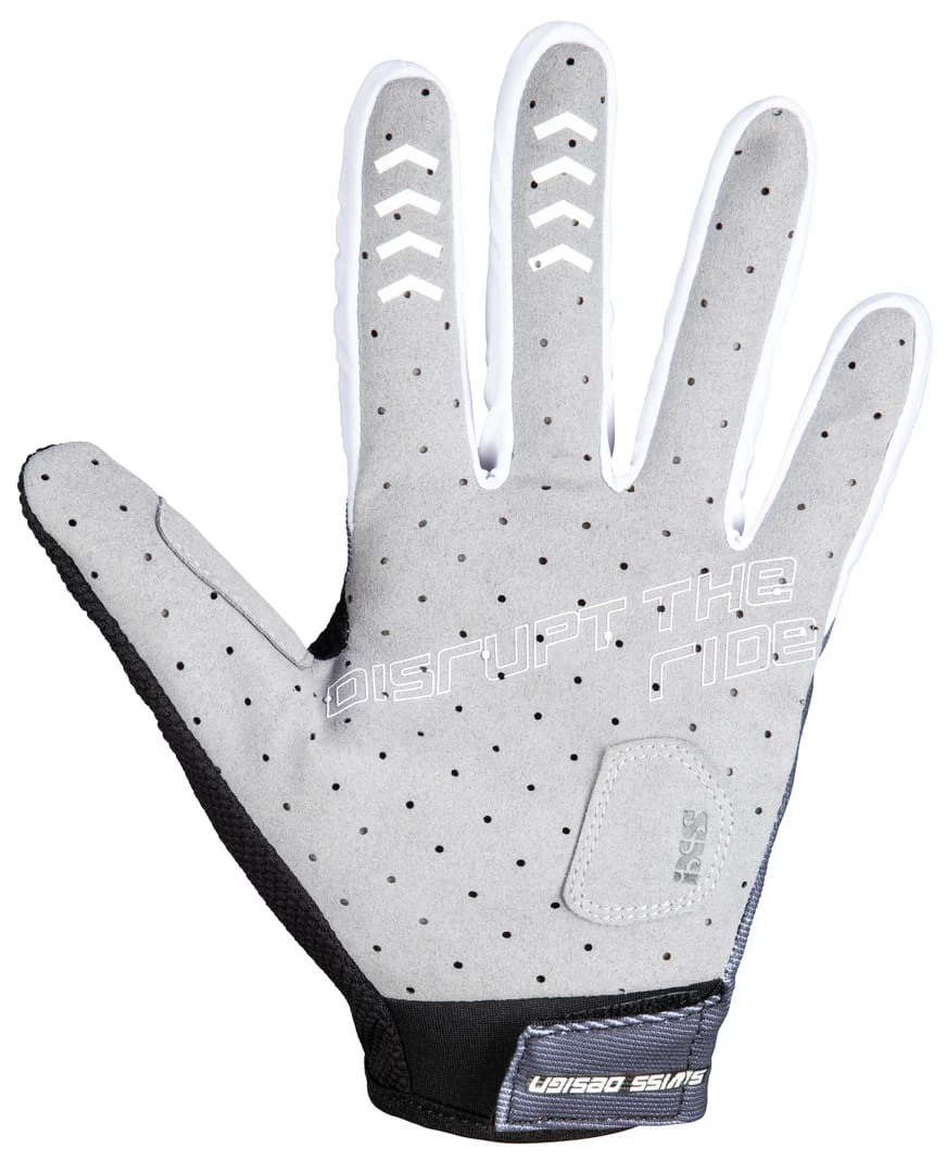 IXS Cross Glove Light-Air 2.0 Grijs-wit-zwart 4 IXS Cross Glove Light-Air 2.0 Grijs-wit-zwart - Afbeelding 2