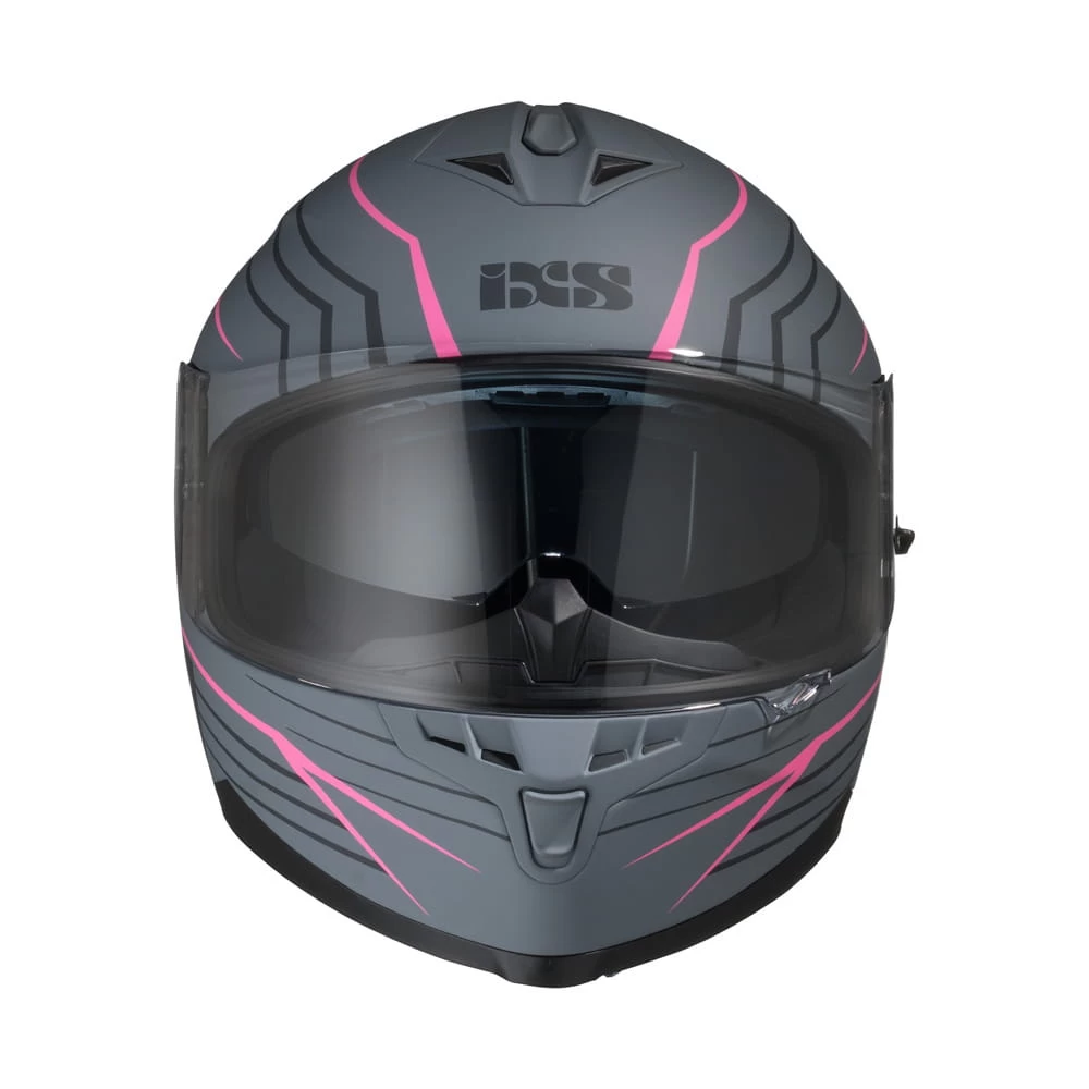 Integraalhelm IXS1100 2.1 Grijs-roze Mat 4 Integraalhelm IXS1100 2.1 Grijs-roze Mat - Afbeelding 2