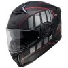 Integraalhelm IXS422 FG 2.1 Zwart Mat-rood -Bescherming Voor Motorrijden Winkel iXSIntegralhelmiXS422FG2 1schwarzmatt rot 1