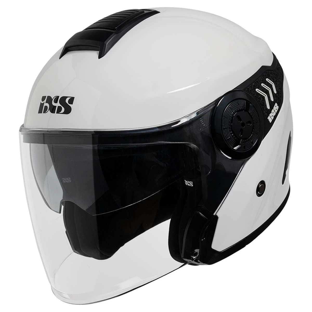 Jet Helm IXS100 1.0 - Wit Glanzend 3 Jet Helm IXS100 1.0 - Wit Glanzend