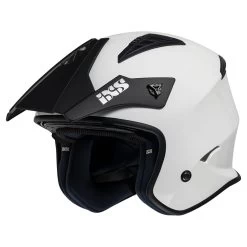 Jet Helm IXS114 3.0 - Wit-zwart