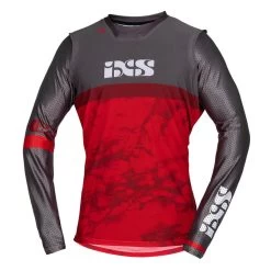 IXS MX Jersey Trekker - Rood Grijs