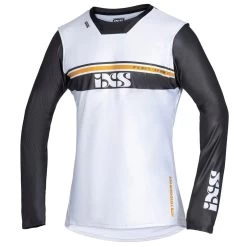IXS MX Jersey Trigger 2.0 - Wit-antraciet-bruin