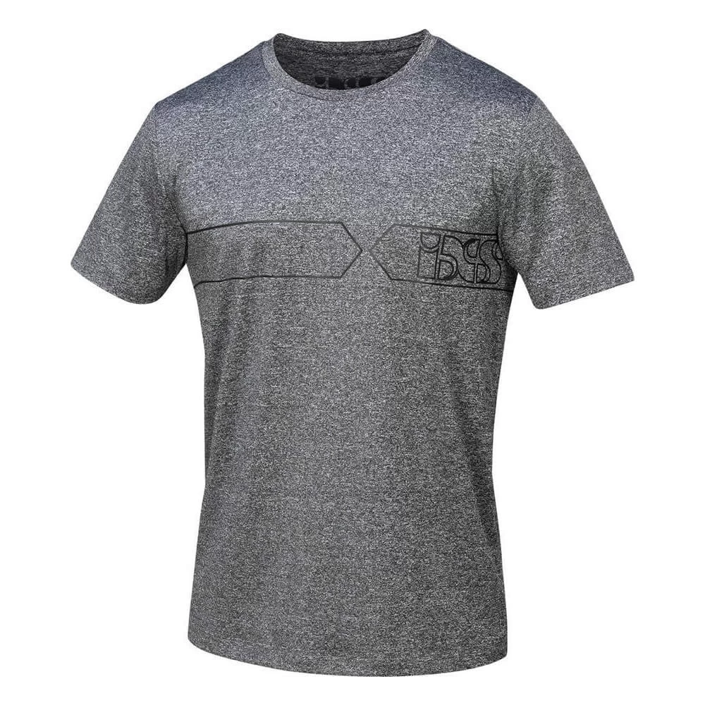 IXS Team T-shirt Functie - Grijs-zwart 3 IXS Team T-shirt Functie - Grijs-zwart